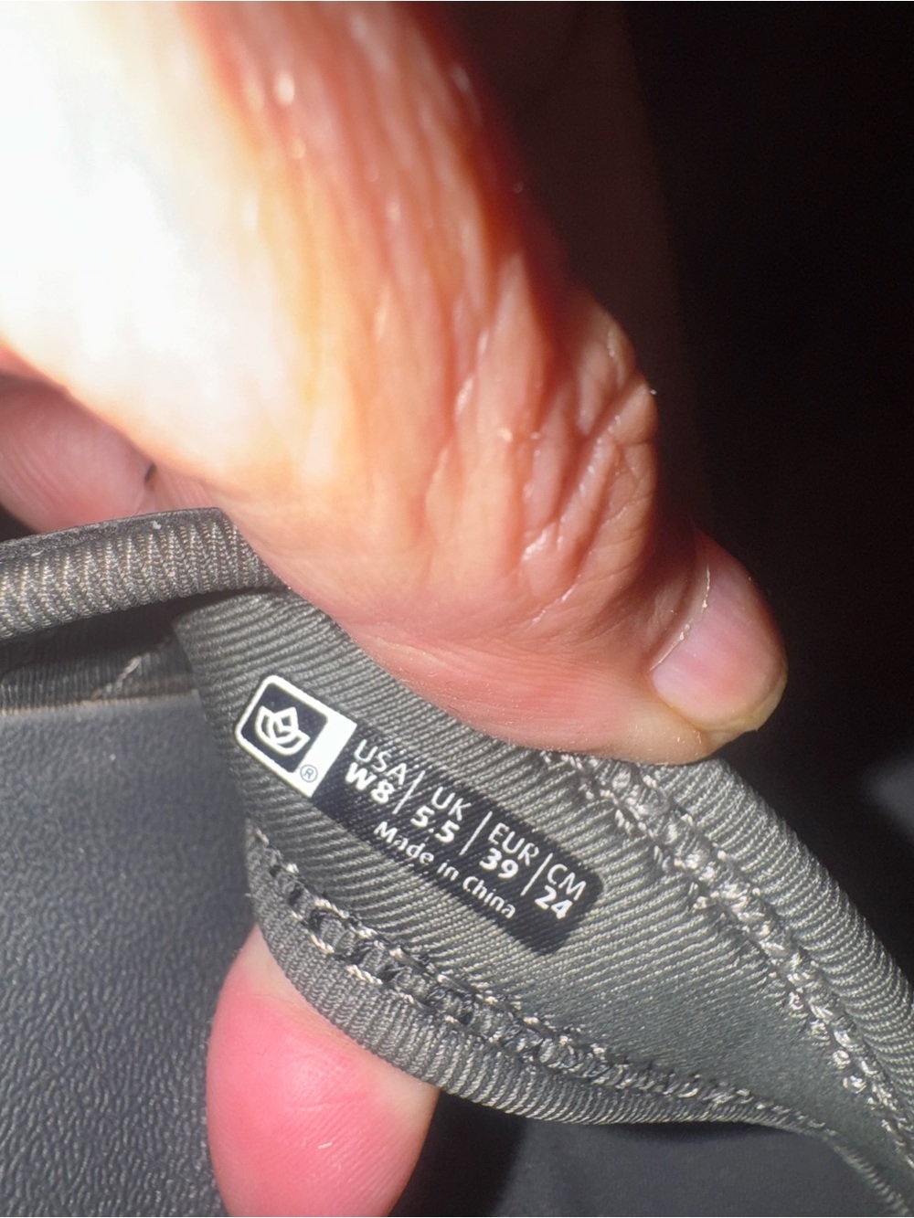 Gray Slide Sandals - Picture 4 of 4